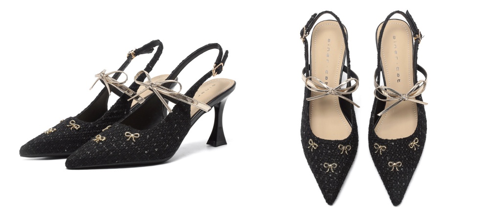 Fine-root sandals weave high-heeled shoes for women