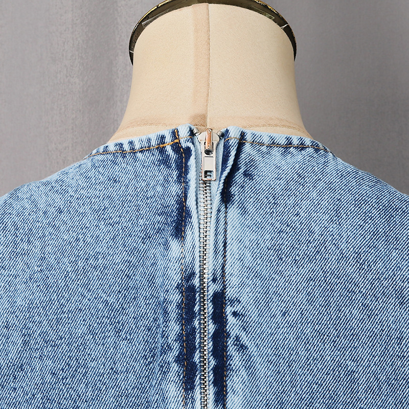 Korean style denim all-match vest spring sleeveless tops