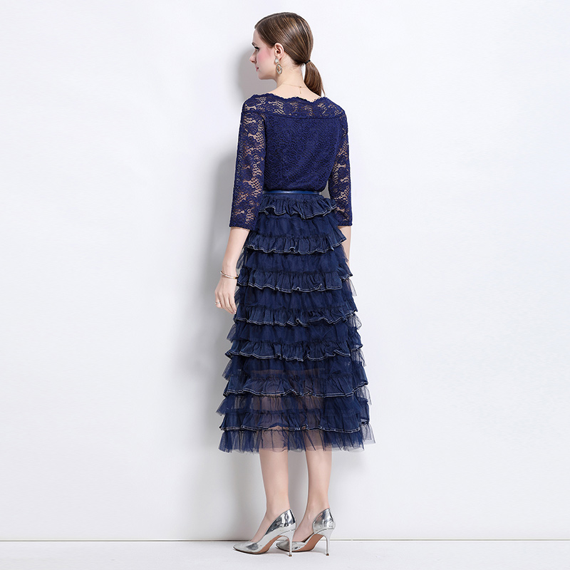 Sweet ladies long dress beautiful dress for women