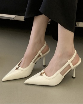 Fashion temperament shoes fine-root high-heeled shoes