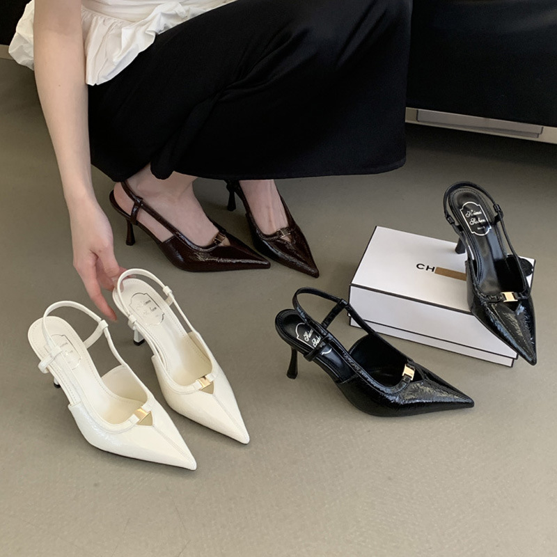 Fashion temperament shoes fine-root high-heeled shoes