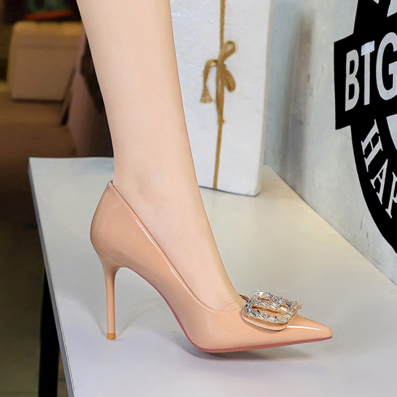 Fine-root high-heeled shoes banquet shoes for women