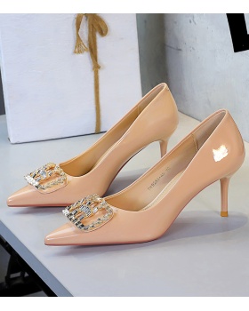 Sexy pointed shoes fine-root high-heeled shoes