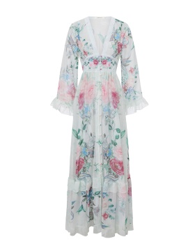 Vacation spring and summer dress