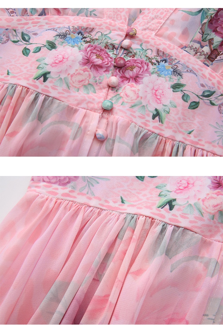 Vacation spring and summer dress