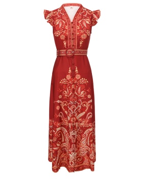 Temperament big skirt spring and summer dress