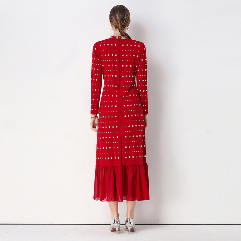 Ladies France style slim temperament commuting dress