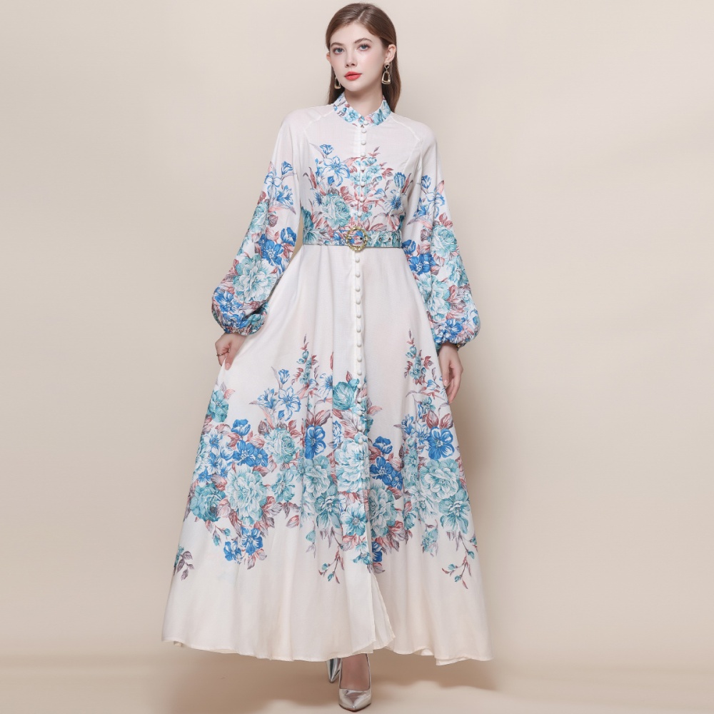 France style dress retro formal dress