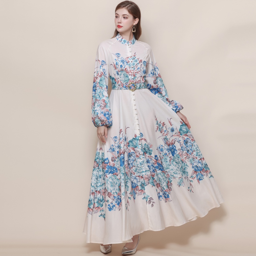 France style dress retro formal dress