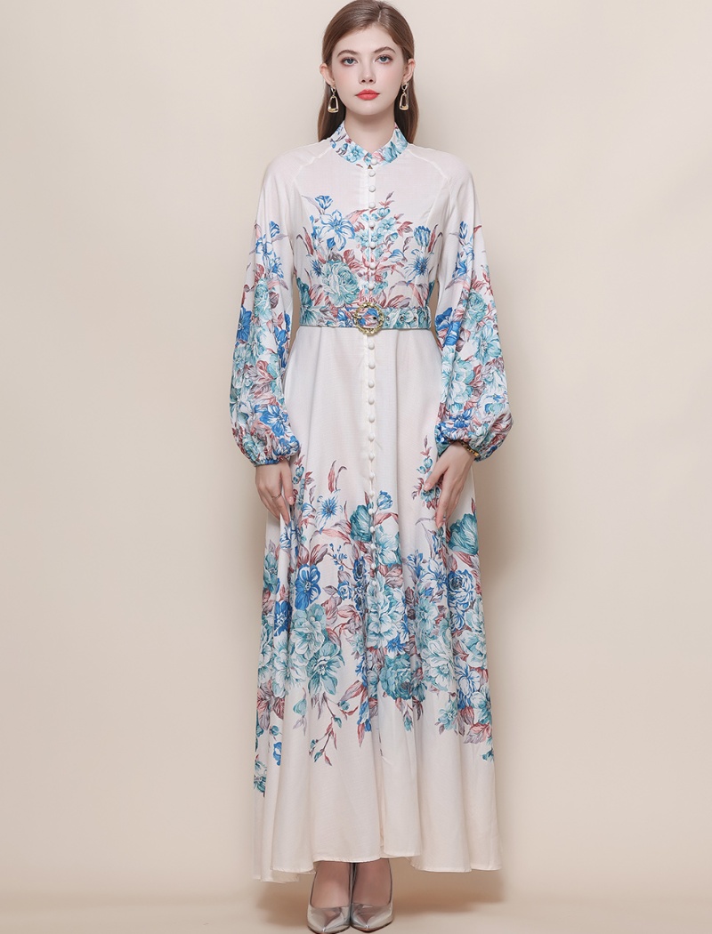 France style dress retro formal dress