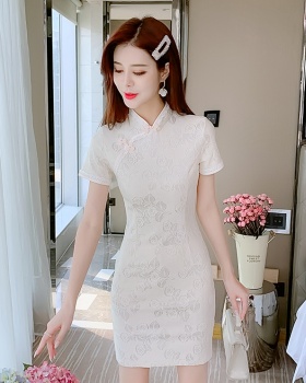 Maiden Chinese style fashion dress summer light cheongsam