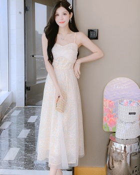 Sweet France style dress enticement strap dress