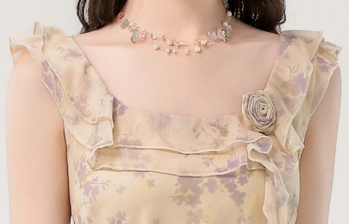 France style long dress temperament dress for women