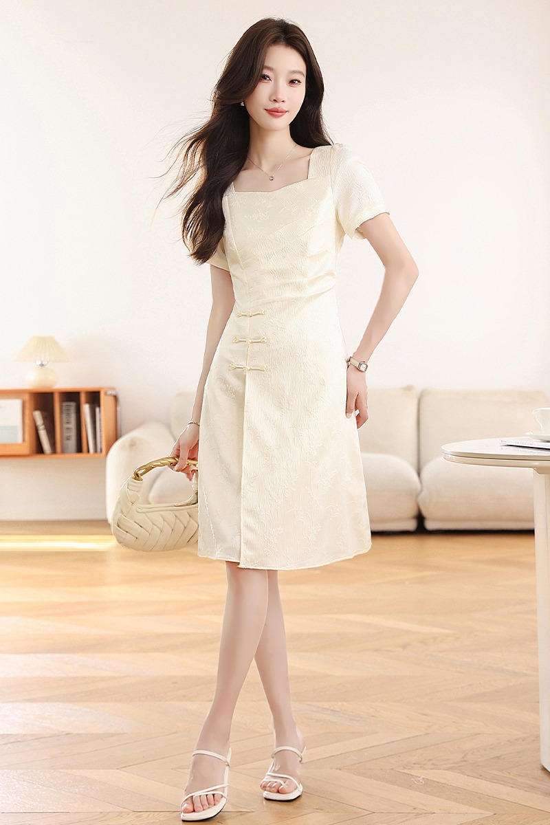 Chinese style dress summer cheongsam for women