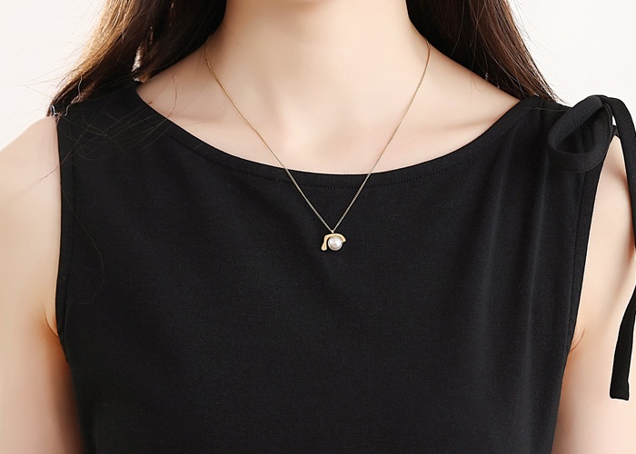 Small fellow niche knitted asymmetry dress for women