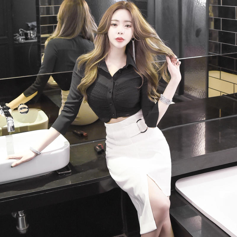 All-match short shirt fashion tops for women