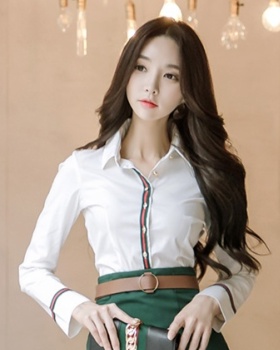 Profession slim tops spring and autumn shirt for women
