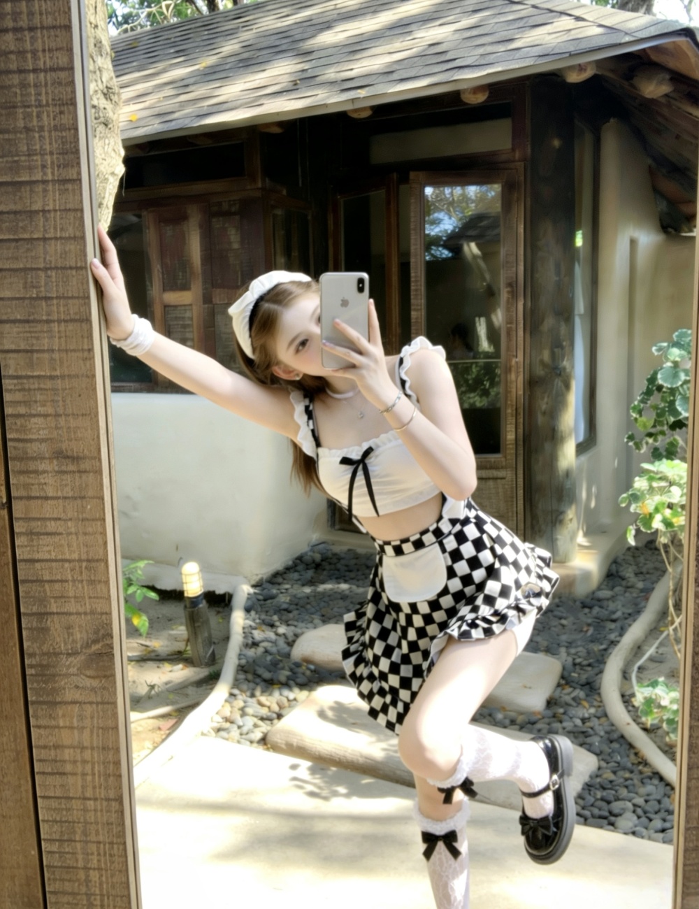 Spicegirl T-back sexy dress 2pcs set for women