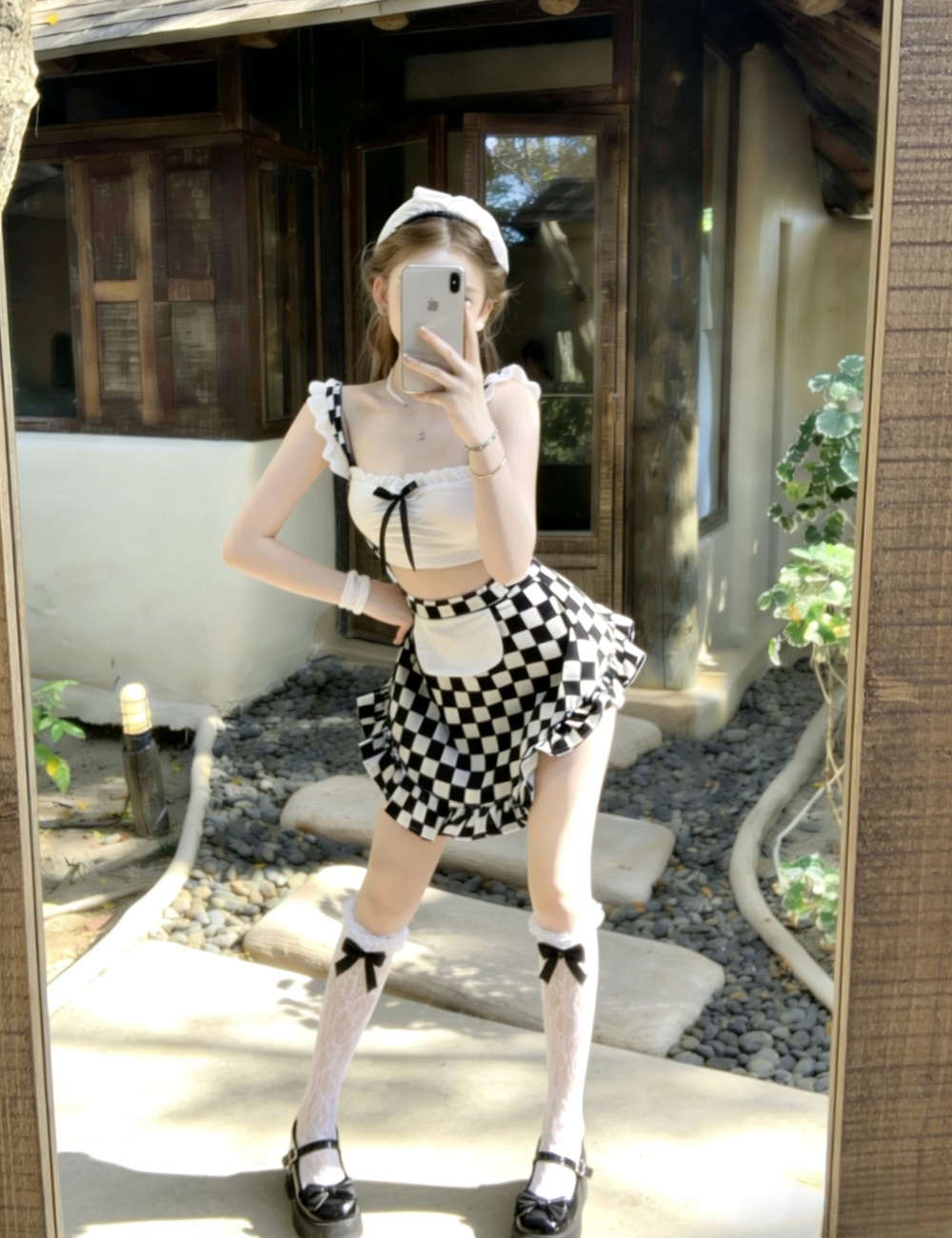 Spicegirl T-back sexy dress 2pcs set for women