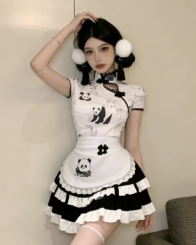 Fashion skirt lotus leaf edges tops 3pcs set for women