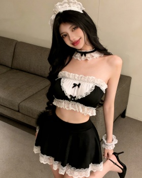 Lace big skirt sexy skirt pieces of set for women