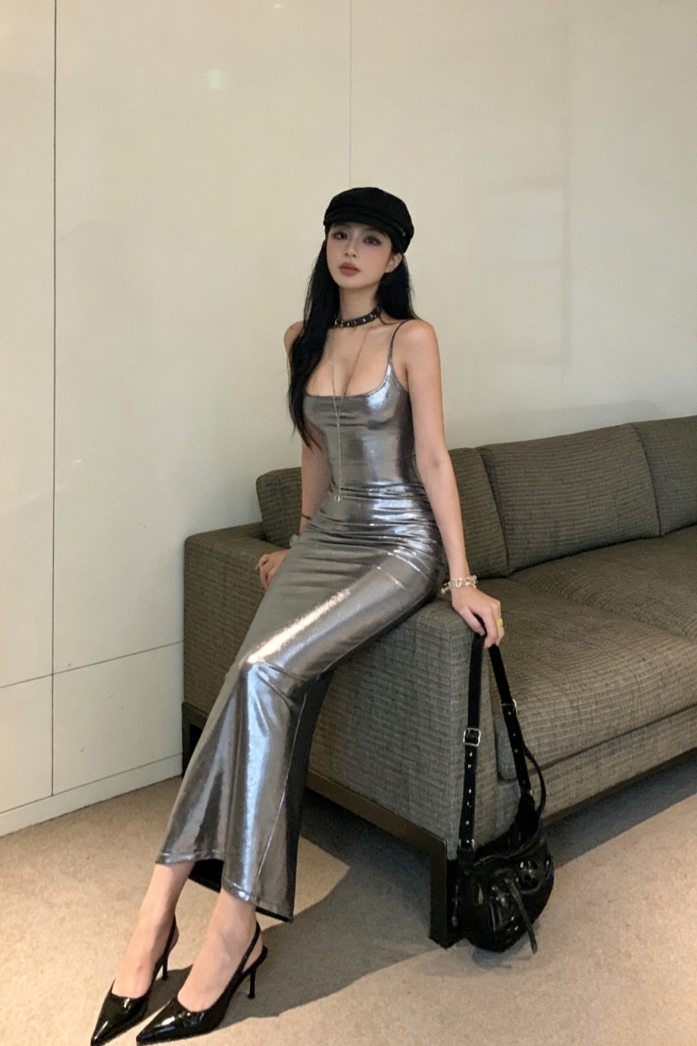 Slim cool dress package hip sexy long dress