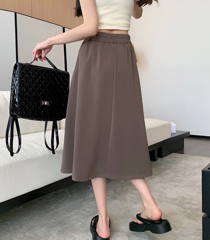 A-line split skirt spring slim business suit for women