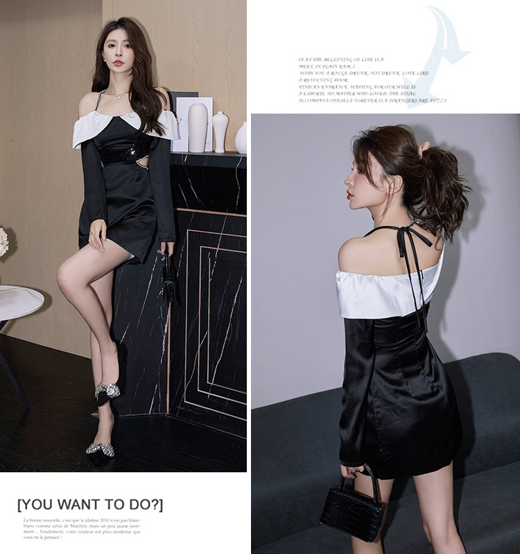 Sexy rhinestone dress