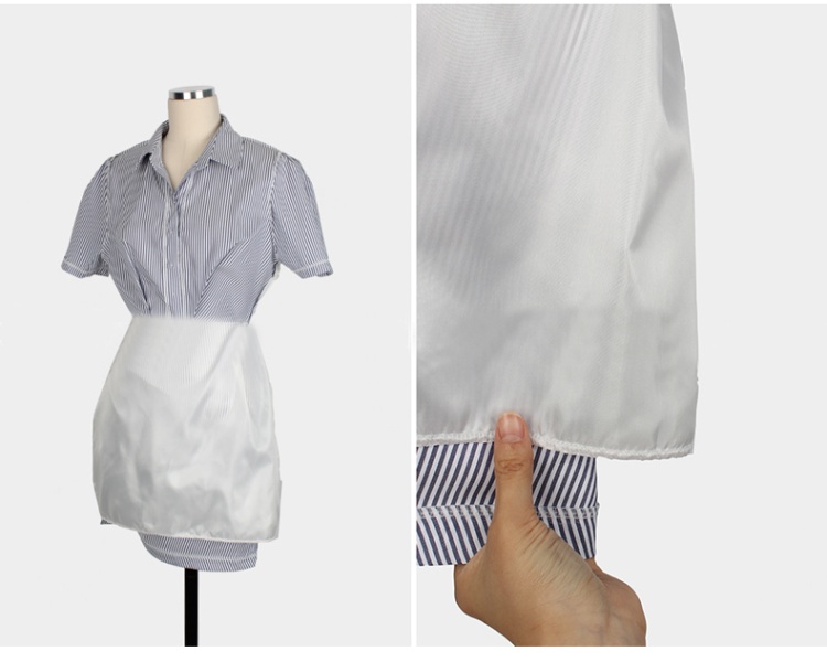 Stripe small fellow shirt slim spring and summer dress