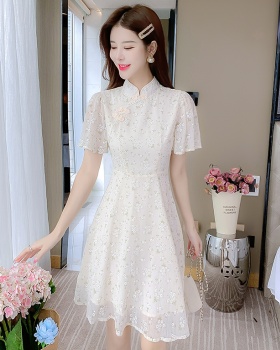 Summer Chinese style dress maiden cheongsam