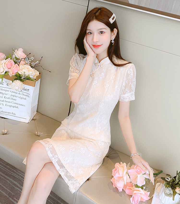 Chinese style temperament dress maiden fashion cheongsam