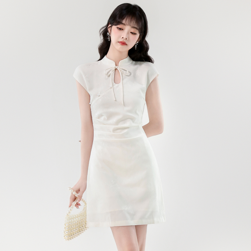 Small fellow cheongsam fashion dress for women