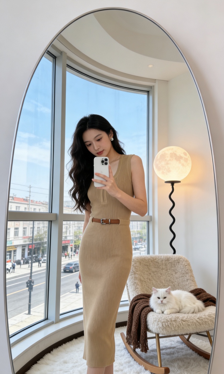 Zip summer vest enticement slim long dress for women