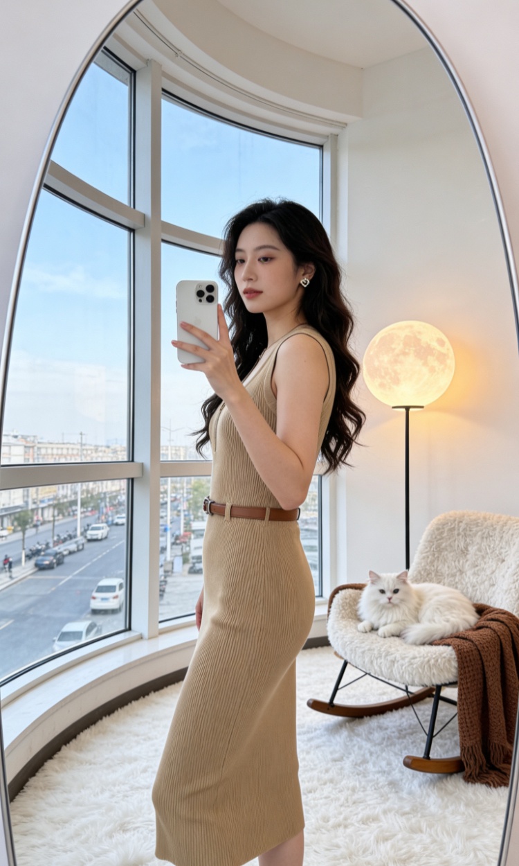 Zip summer vest enticement slim long dress for women