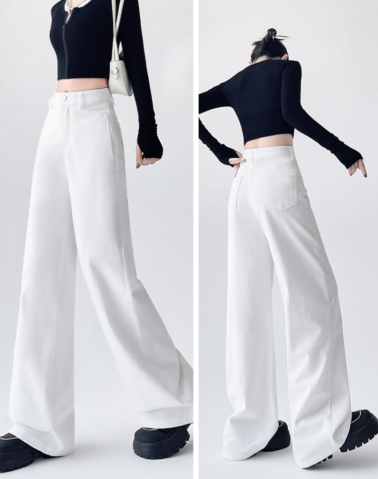 Loose drape wide leg pants Casual pants for women