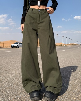 Spring and summer wide leg pants jeans for women