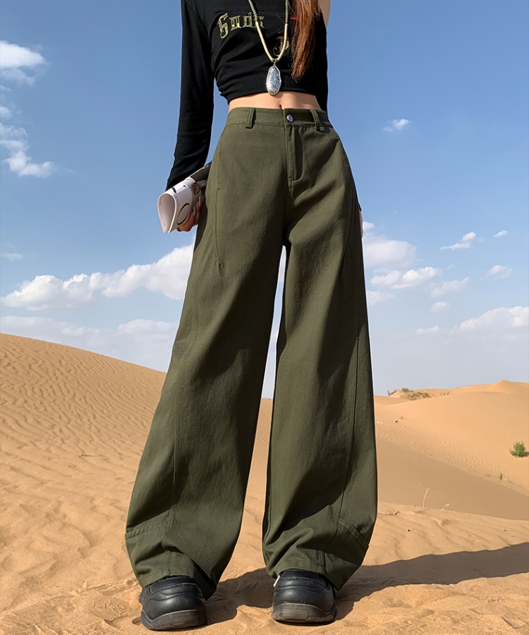 Spring and summer wide leg pants jeans for women