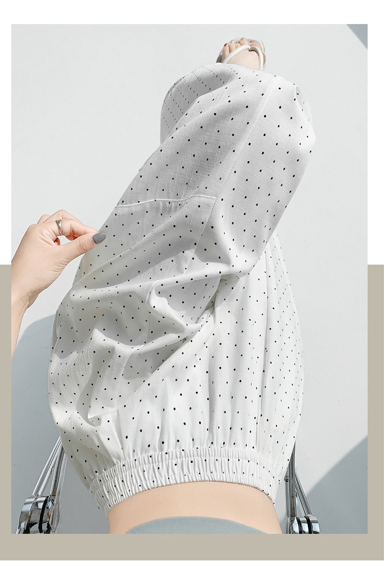 Summer casual pants wide leg pants for women