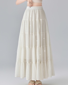 Thick and disorderly big skirt A-line skirt for women