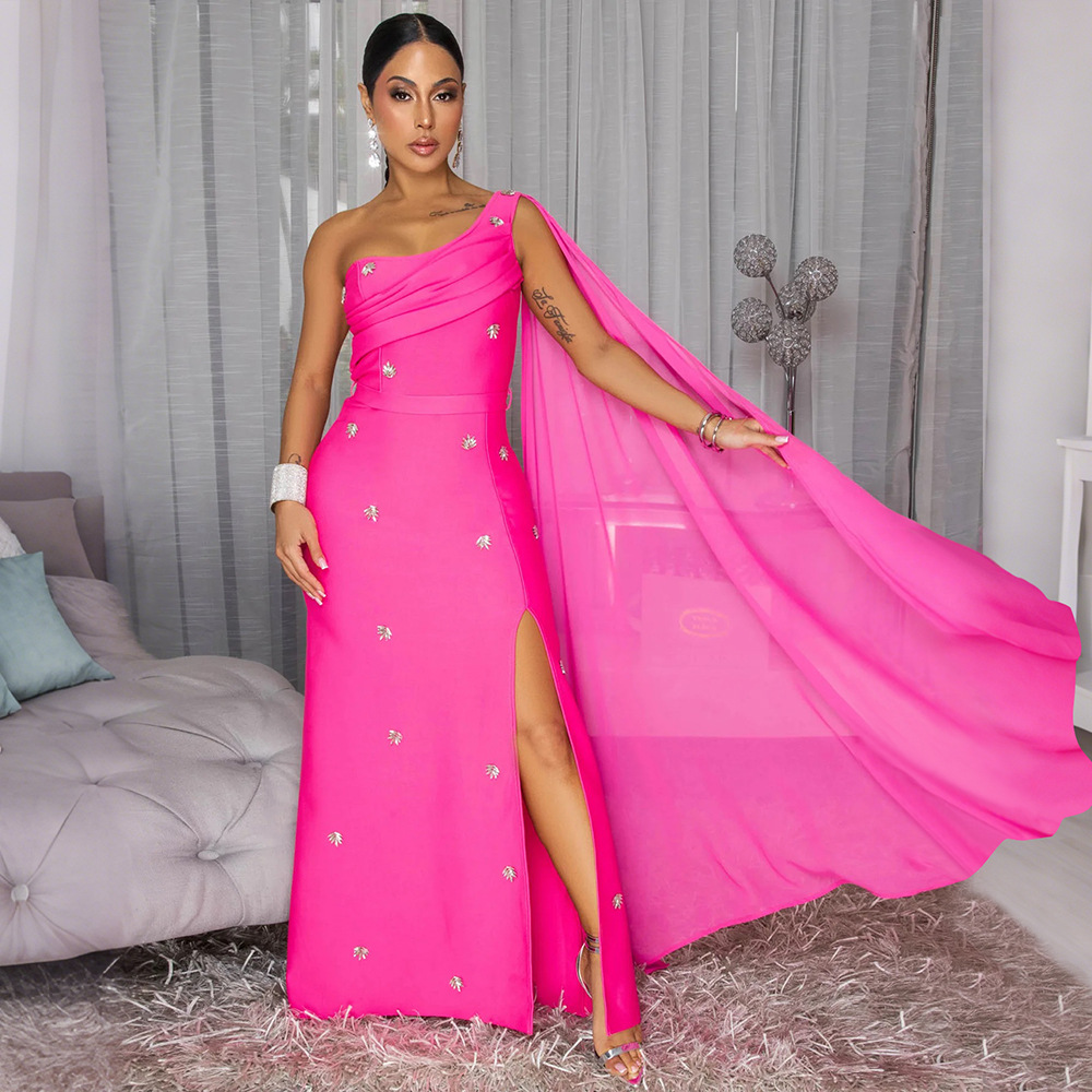 Fashion long dress sleeveless dress for women