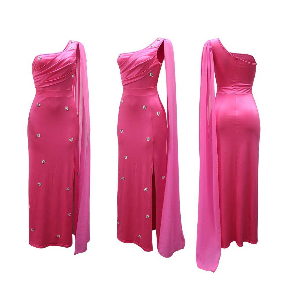 Fashion long dress sleeveless dress for women