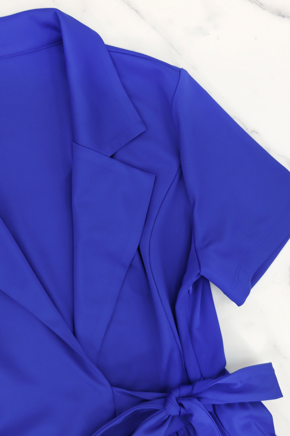 A-line elegant European style slim commuting dress for women