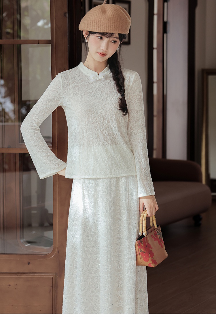 Spring Han clothing tops colors waistcoat 3pcs set