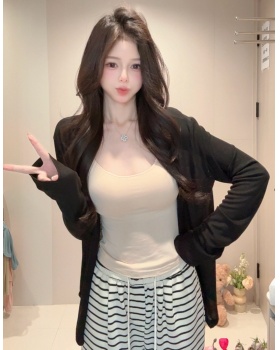 Spring and summer thin sunscreen short cardigan for women