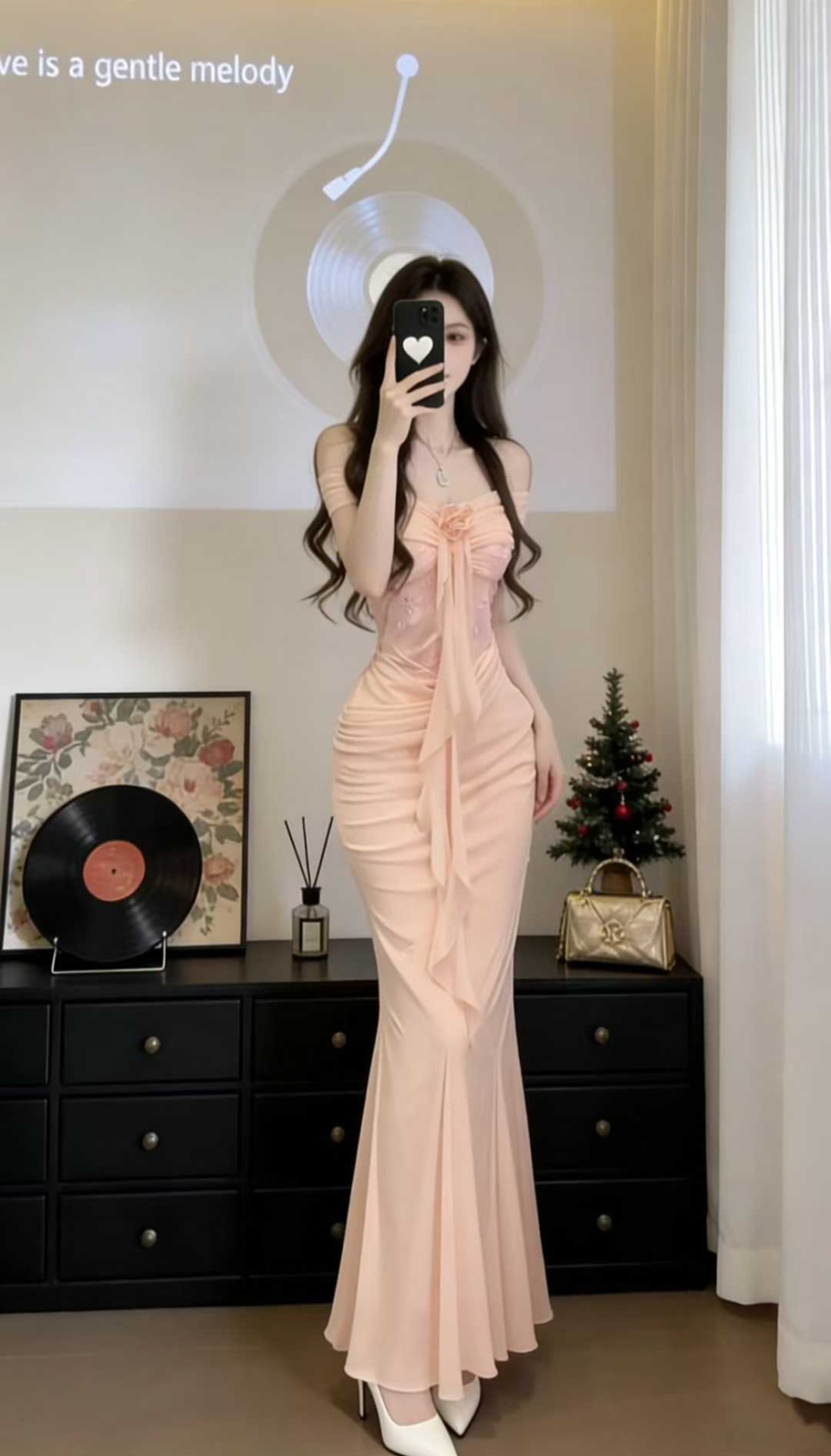 Sexy long dress temperament dress for women