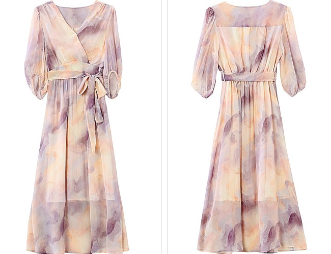 Temperament dress summer long dress for women