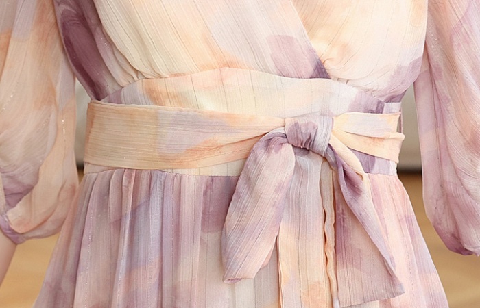 Temperament dress summer long dress for women