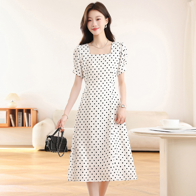 Temperament France style vacation summer dress for women