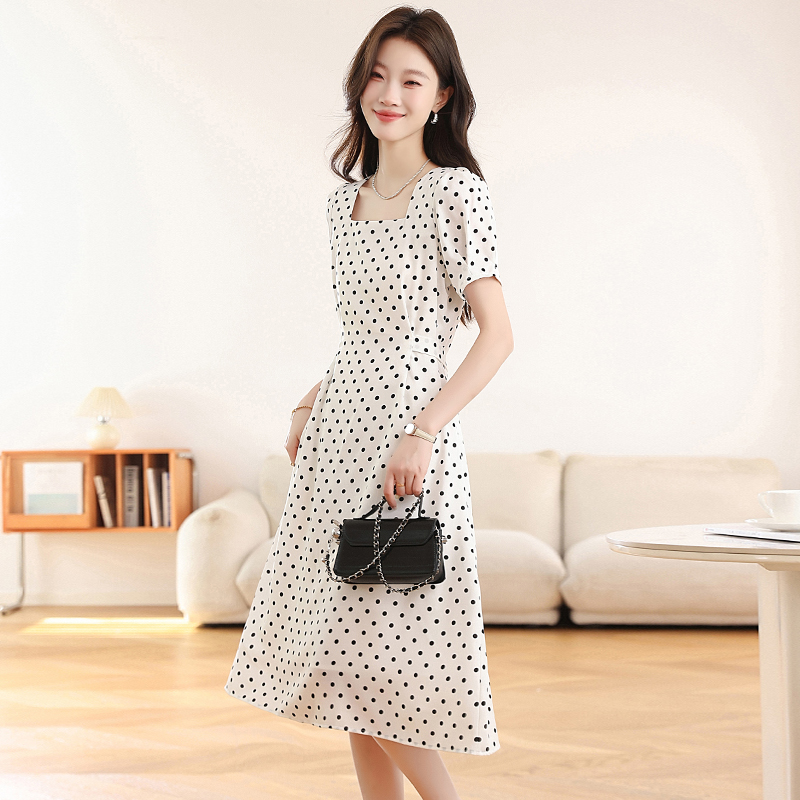 Temperament France style vacation summer dress for women