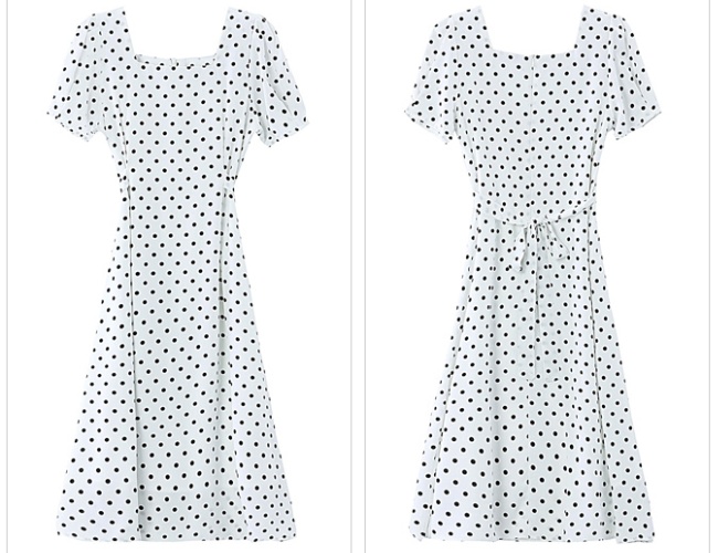 Temperament France style vacation summer dress for women